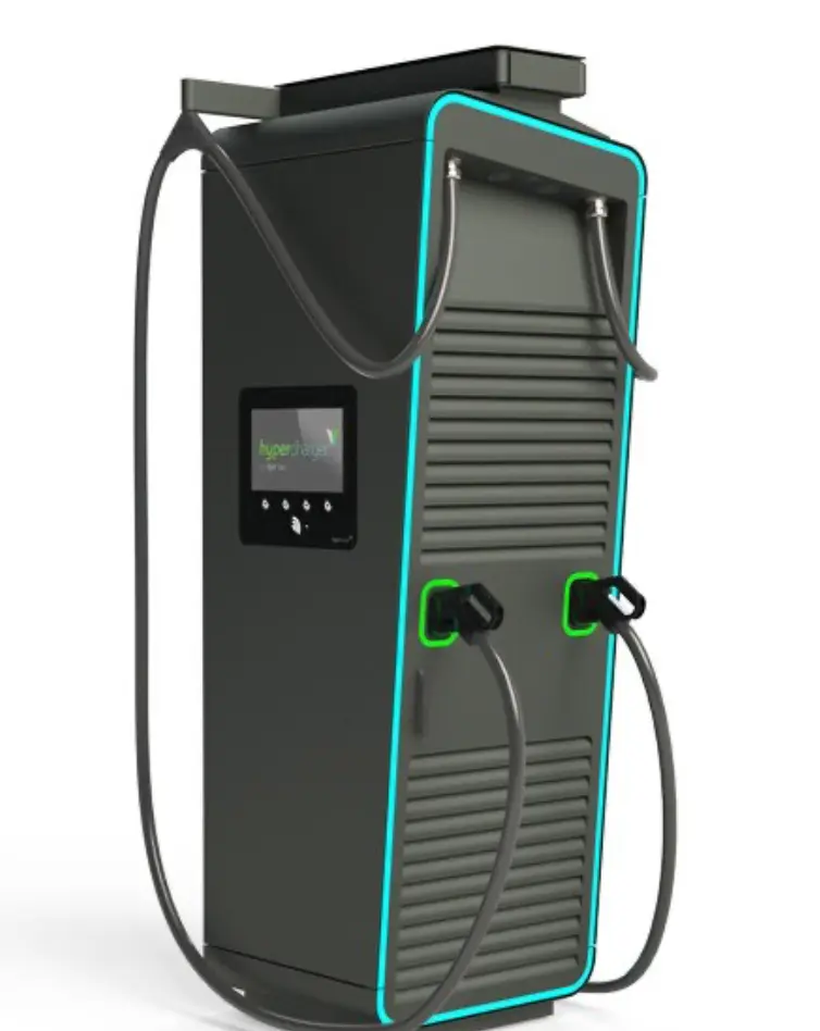 Alpitronic Hypercharger Model 400-1 + Cable CCS Combo 2 400A HPC, 5m + Cable Management System for HYC 400 + Door contact switches