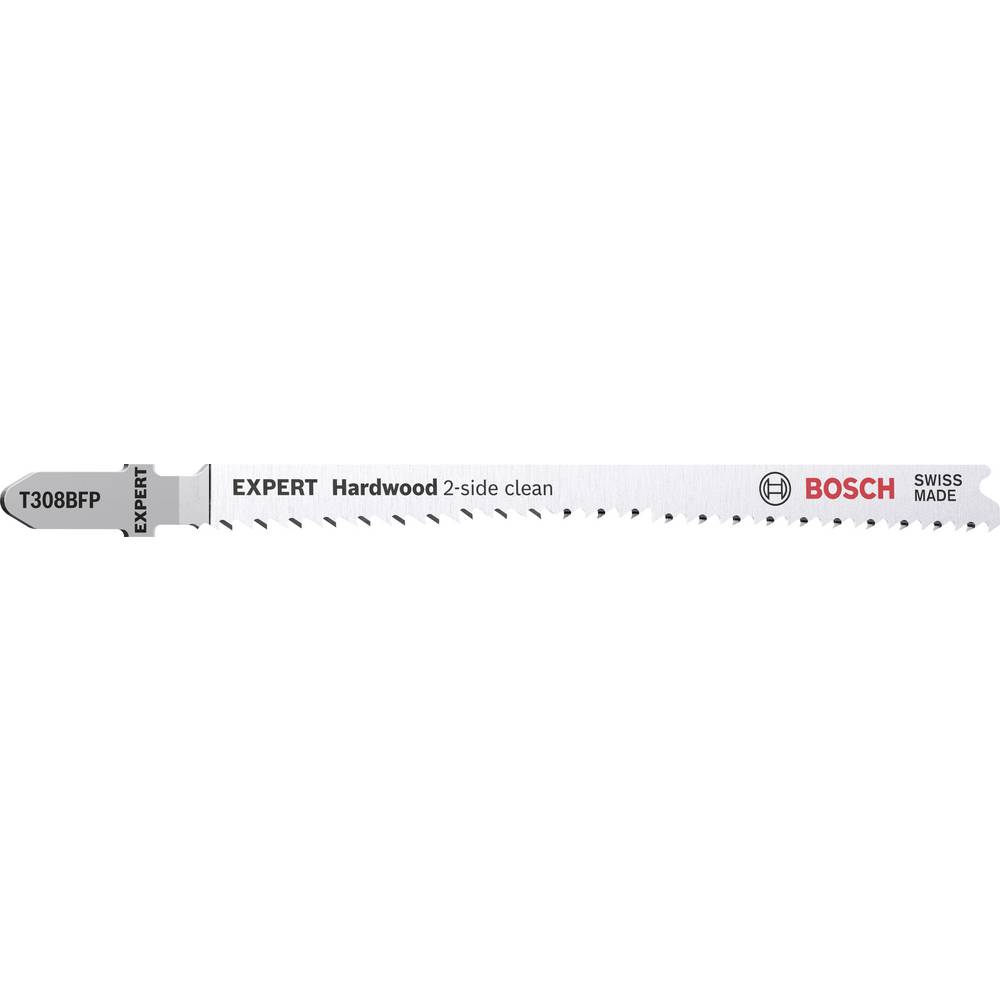 Bosch Expert T308 BFP Hard Wood Cutting Jigsaw Blade Pack of 3