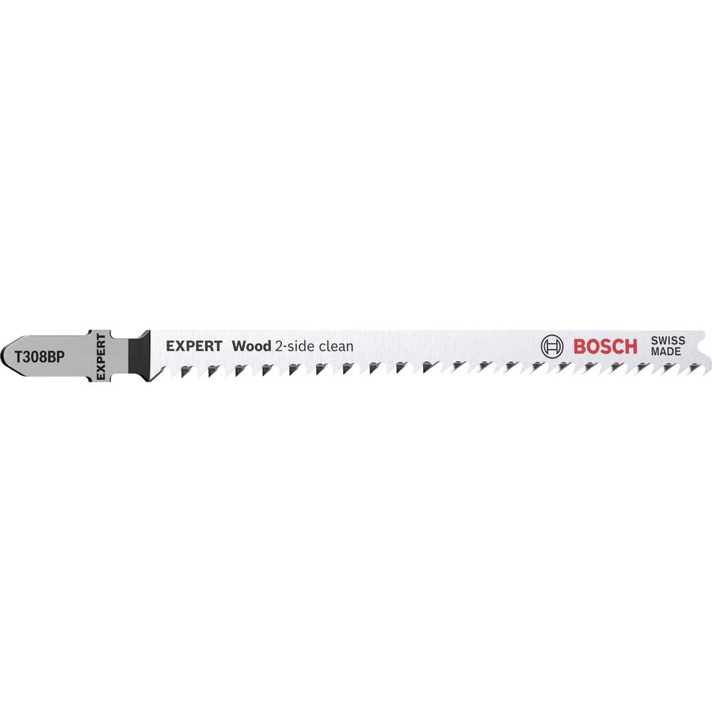 Bosch Expert T308BP Wood Clean Cut Precision Jigsaw Blades Pack of 3
