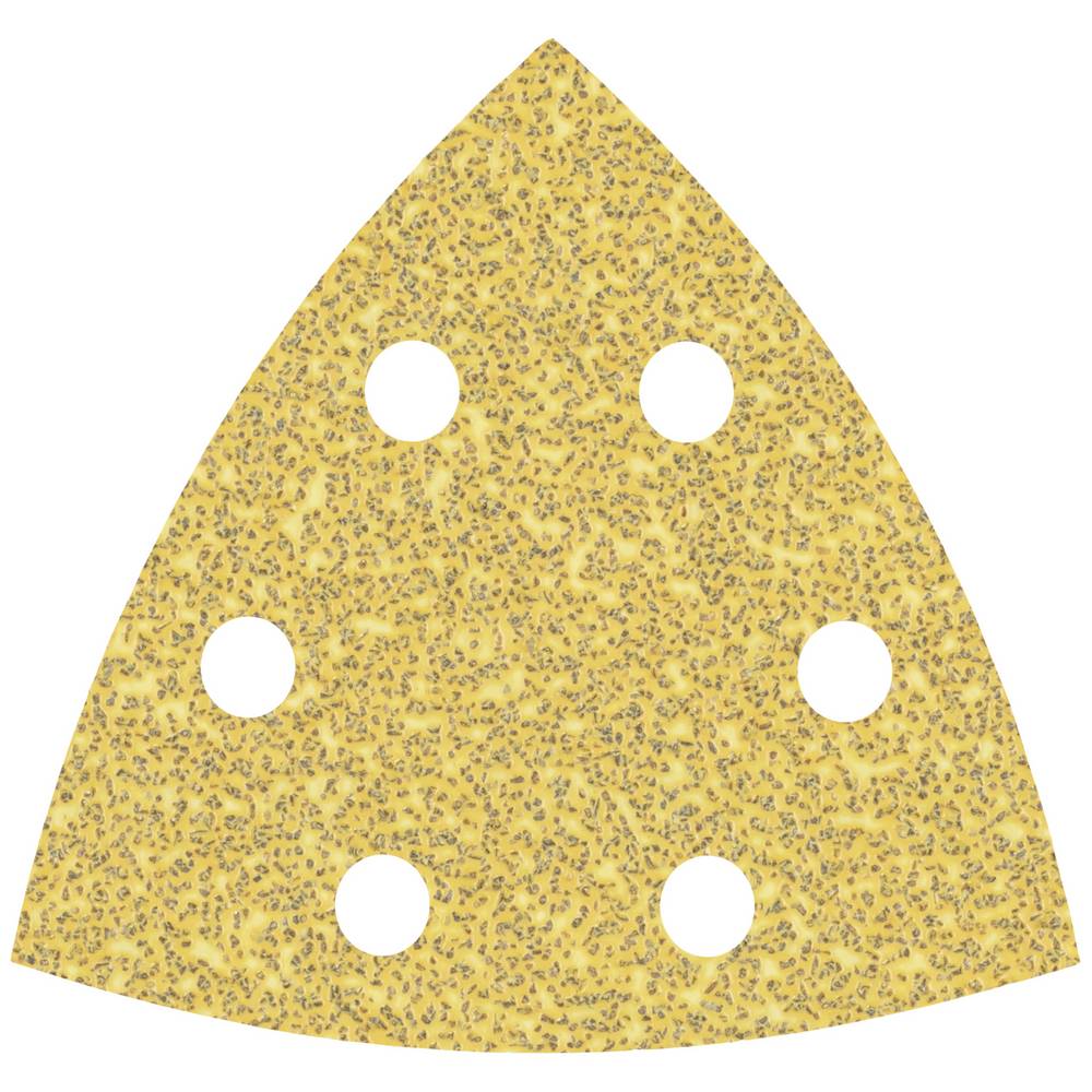 Bosch Expert C470 Punched Quick Fit Delta Sanding Sheets for Paint and Wood 93mm X 93mm 40g Pack of 5