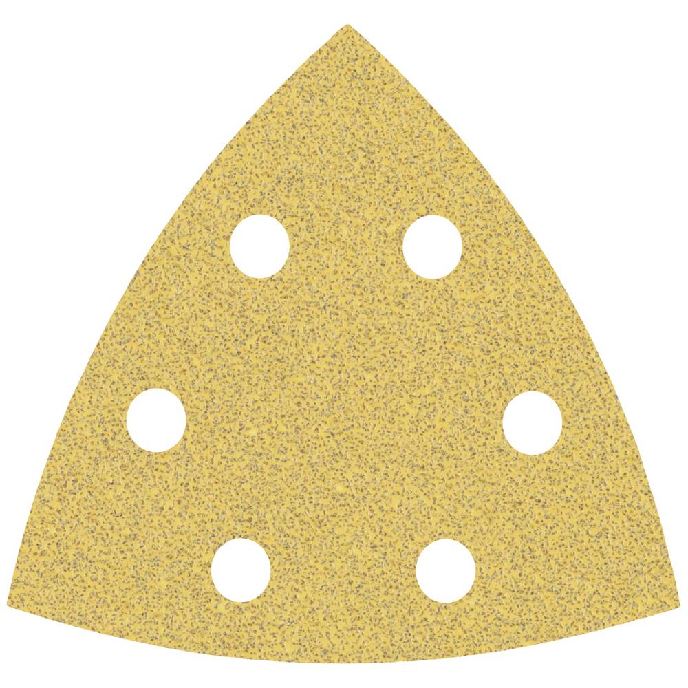 Bosch Expert C470 Punched Quick Fit Delta Sanding Sheets for Paint and Wood 93mm X 93mm 60g Pack of 5