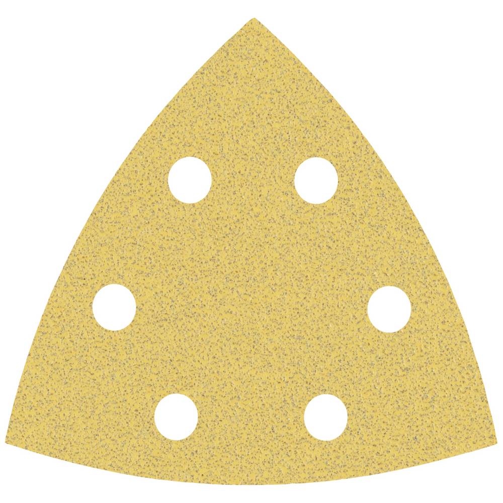 Bosch Expert C470 Punched Quick Fit Delta Sanding Sheets for Paint and Wood 93mm X 93mm 80g Pack of 5