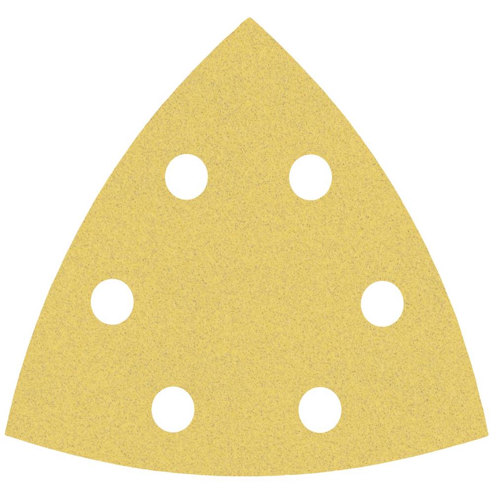 Bosch Expert C470 Punched Quick Fit Delta Sanding Sheets for Paint and Wood 93mm X 93mm 120g Pack of 5