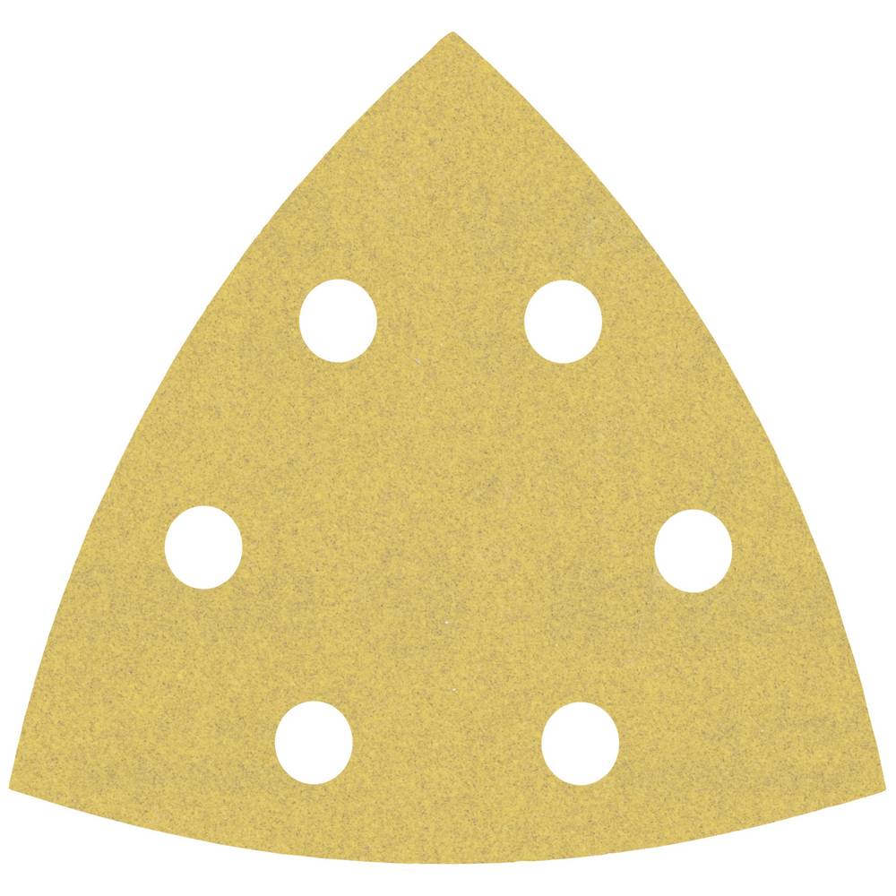 Bosch Expert C470 Punched Quick Fit Delta Sanding Sheets for Paint and Wood 93mm X 93mm 180g Pack of 5