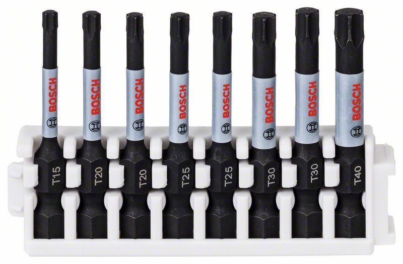 Bosch 8 Piece Impact Control Torx Screwdriver Bit Set