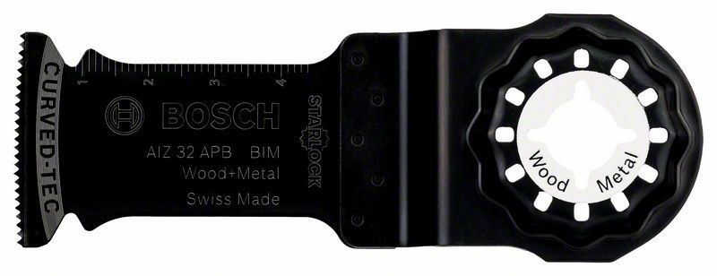 Bosch AIZ 32 APB Starlock Oscillating Multi Tool Metal and Wood Plunge Saw Blade 32mm Pack of 5