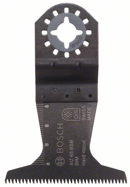 Bosch AII 65 BSPB Starlock Oscillating Multi Tool Hard Wood Plunge Saw Blade 65mm Pack of 5