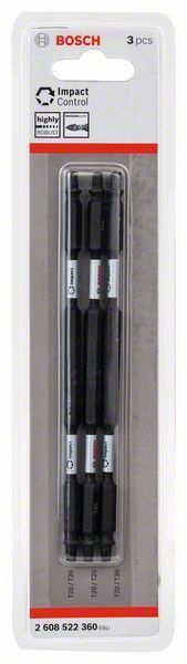 Bosch 2608522360 150mm T20 Impact Control Screwdriver Bit- You Get 5