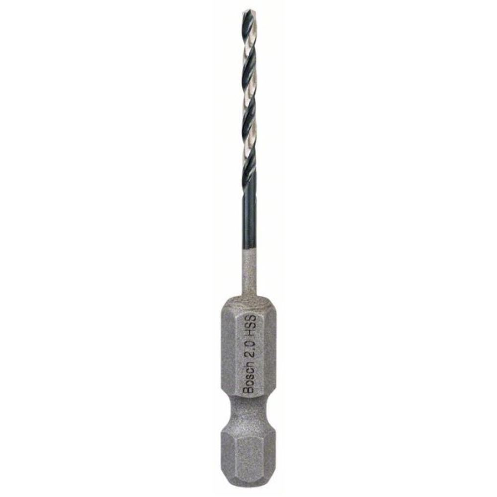 Bosch HSS Hex Shank Drill Bit 2mm Pack of 1