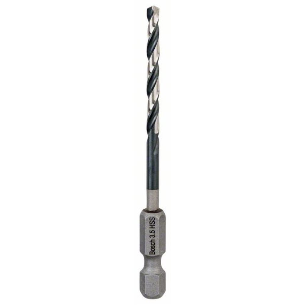 Bosch HSS Hex Shank Drill Bit 3.5mm Pack of 1