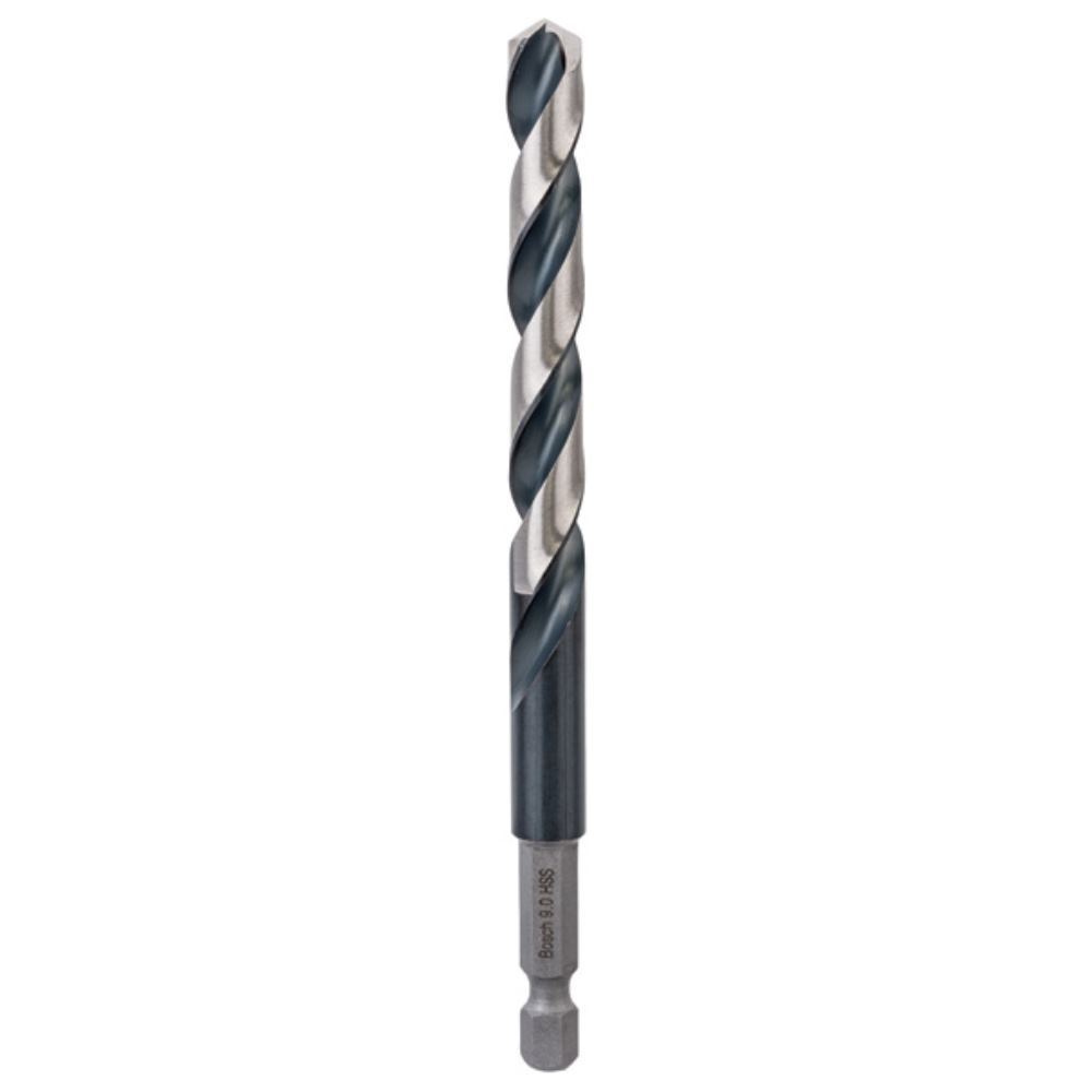 Bosch HSS Hex Shank Drill Bit 9mm Pack of 1