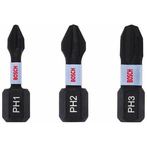 Impact Control Phillips Screwdriver Bit Pack