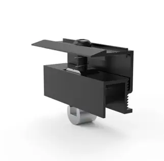 [100921] ALLIMEX CLICKING MIDDLE CLAMP BLACK 30-40MM