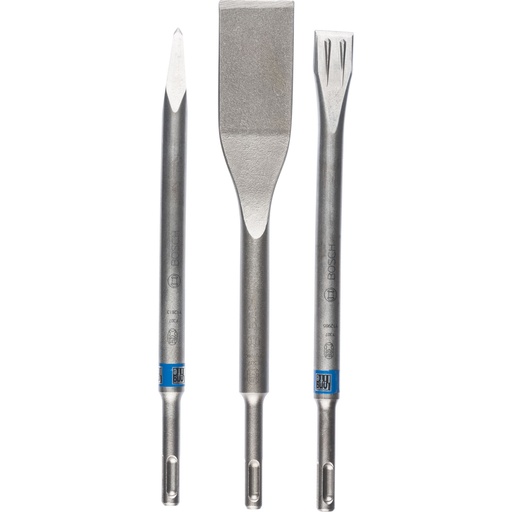 [2607019159] Bosch 3 Piece SDS Plus Chisel Set