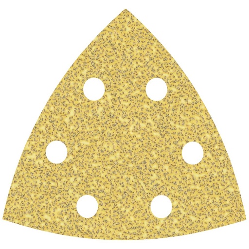 [2608900823] Bosch Expert C470 Punched Quick Fit Delta Sanding Sheets for Paint and Wood 93mm X 93mm 40g Pack of 5