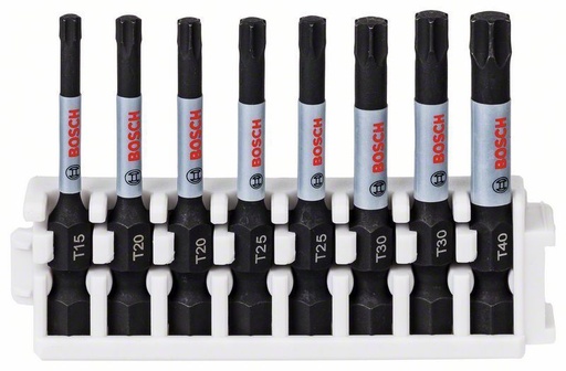 [2608522329] Bosch 8 Piece Impact Control Torx Screwdriver Bit Set