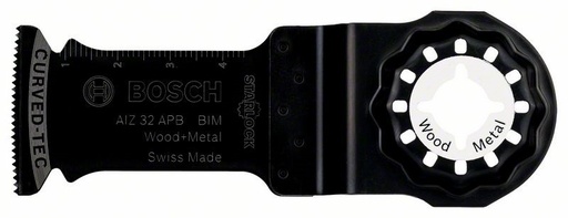 [2608661629] Bosch AIZ 32 APB Starlock Oscillating Multi Tool Metal and Wood Plunge Saw Blade 32mm Pack of 5