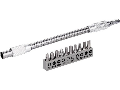 [2608522376] Bosch Accessories 2608522376 2608522376 Bit-Set Kreuzschlitz Pozidriv, Kreuzschlitz Phillips, Innen