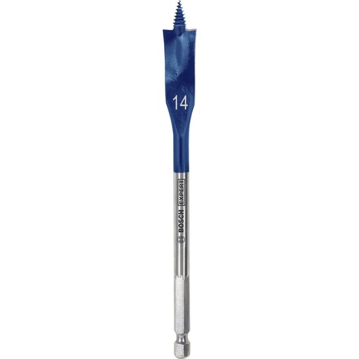 [2608900314] Bosch Expert Self Cut Speed Hex Shank Flat Drill Bit 14mm 152mm