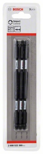 [2608522360] Bosch 2608522360 150mm T20 Impact Control Screwdriver Bit- You Get 5