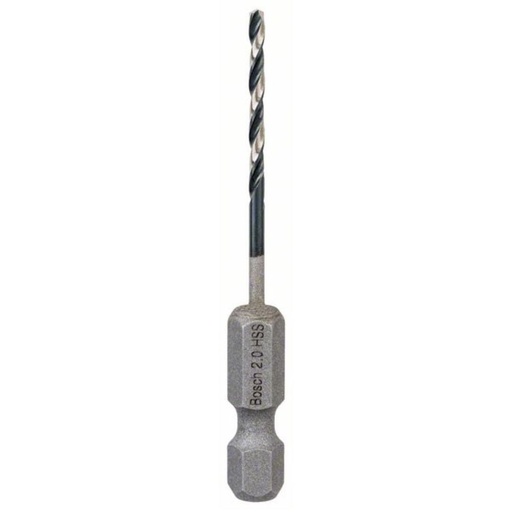 [2608577045] Bosch HSS Hex Shank Drill Bit 2mm Pack of 1
