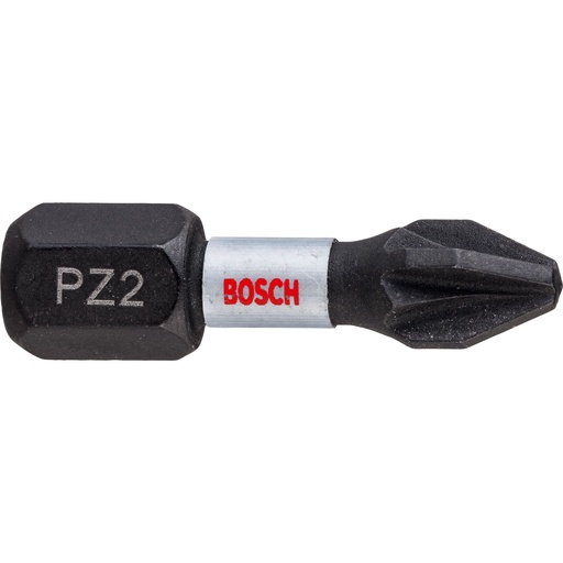 [2608422401] Bosch Impact Control Torsion Pozi Screwdriver Bits PZ2 25mm Pack of 2