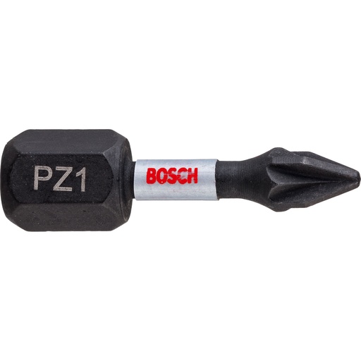 [2608522400] Bosch Impact Control Torsion Pozi Screwdriver Bits PZ1 25mm Pack of 2